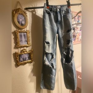 Pac Sun 90’s Boyfriend distressed jeans